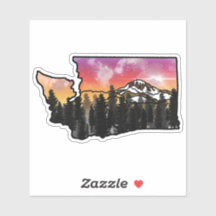 Washington farbenfroh