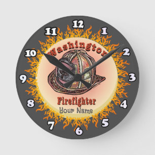 Washington Feuerwehrmann Uhr