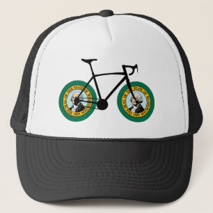 Washington Flag Cycling Truckerkappe