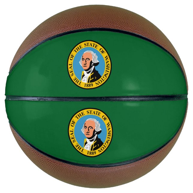 Washington-Flagge Basketball (Vorderseite)
