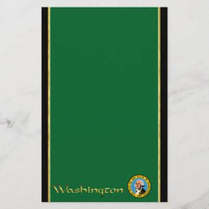 Washington-Flagge Briefpapier