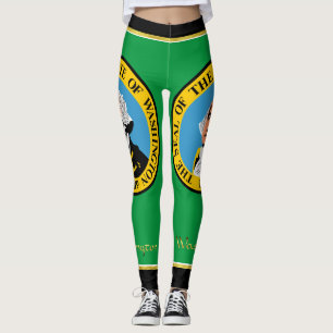 Washington-Flagge Leggings
