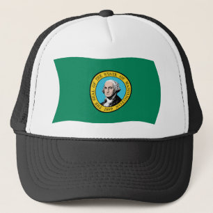 Washington-Flaggenhut Truckerkappe