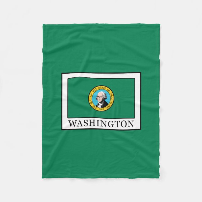 Washington Fleecedecke (Vorderseite)
