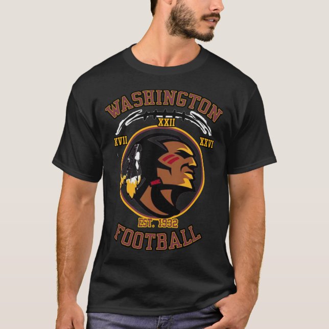 Washington Football - Red Classic T-Shirt (Vorderseite)