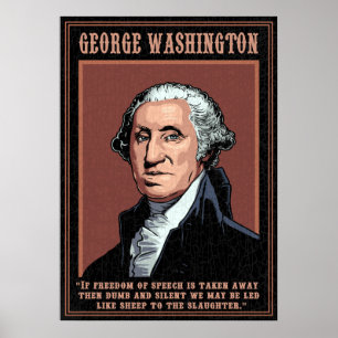 Washington - Freie Rede Poster