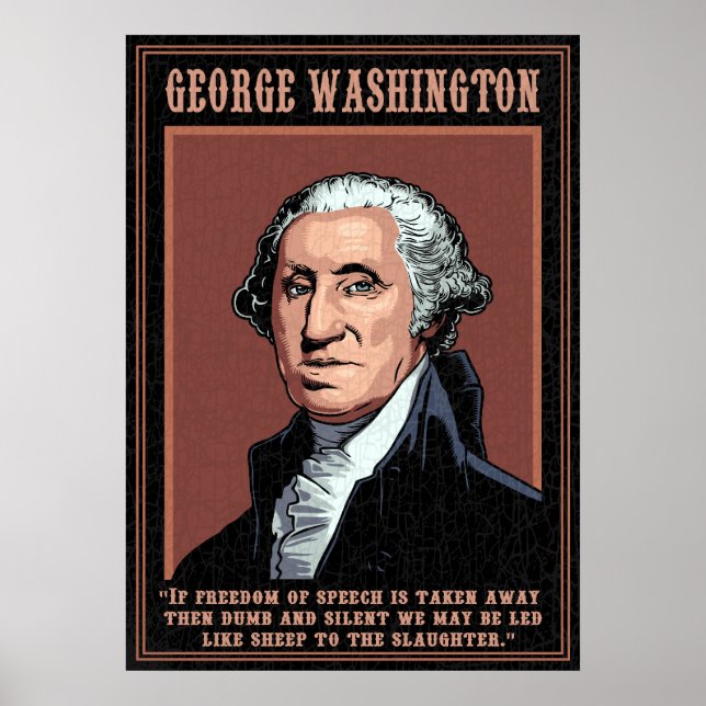 Washington - Freie Rede Poster (Vorne)