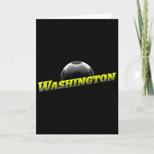 Washington Fußball Fan Support Stadion Zeigen Sie Karte