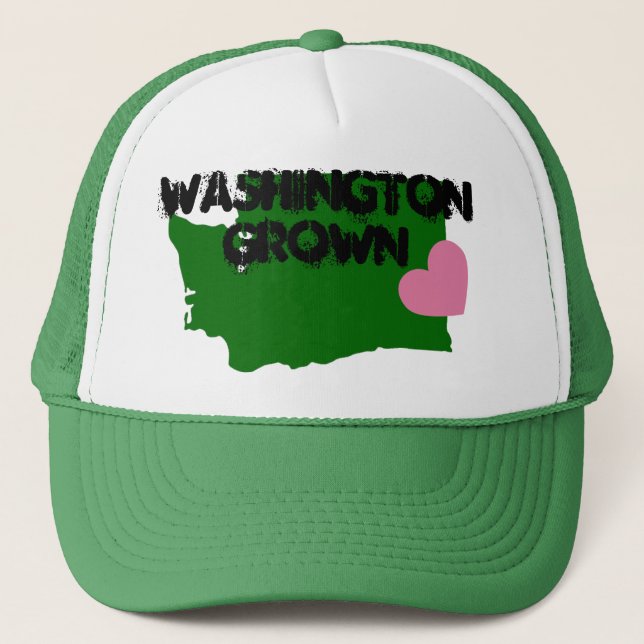 WASHINGTON GEWACHSEN TRUCKERKAPPE (Vorderseite)