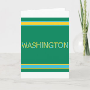 Washington Greeting Card Karte