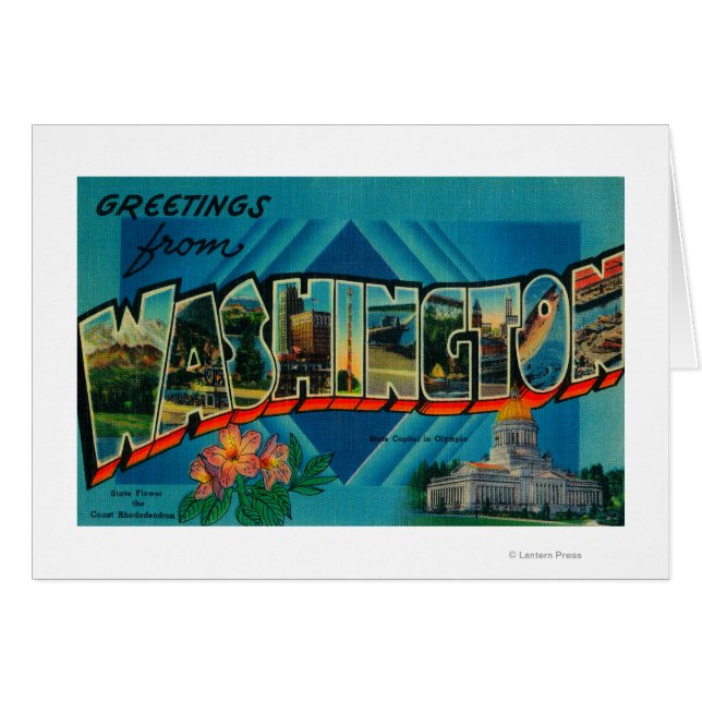 Washington - Großbuchstaben - Szenen 2 (Vorderseite (Horizontal))