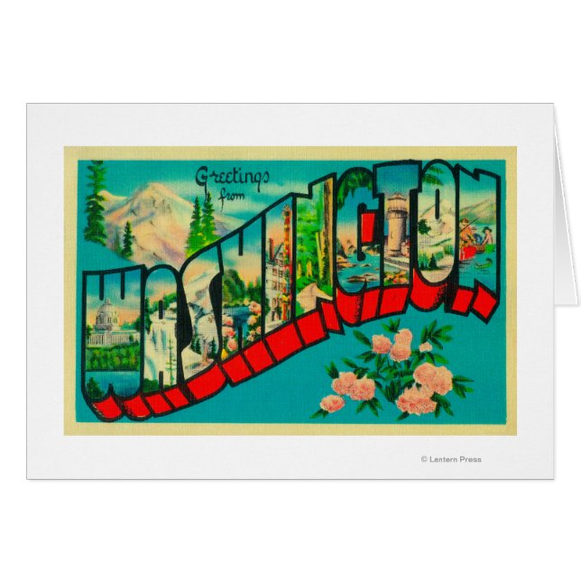 Washington - Große Briefszenen (Vorderseite (Horizontal))