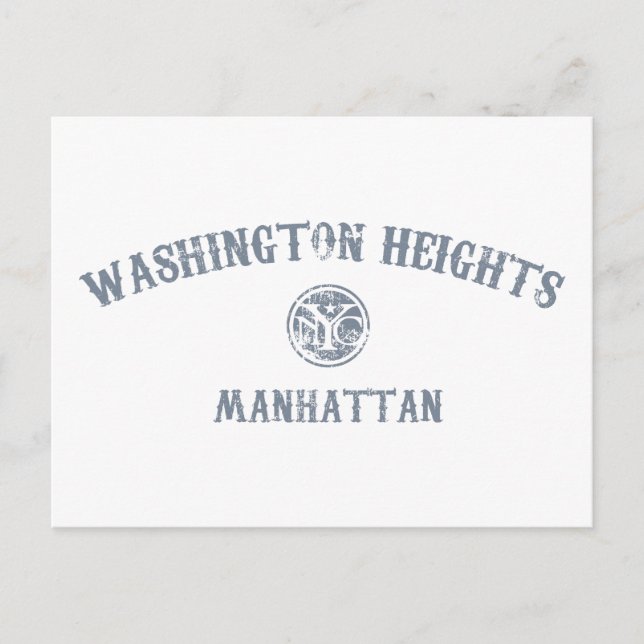 Washington Heights Postkarte (Vorderseite)