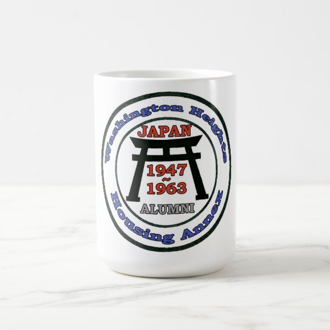 Washington- Heightswohnungs-Anhang Japan 1947-1963 Kaffeetasse (Mittel)