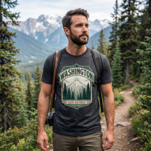 Washington Heritage-Abzeichen-T-Shirt