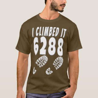 Washington I Climbed It 6288 Mount NH48 New Ham T-Shirt