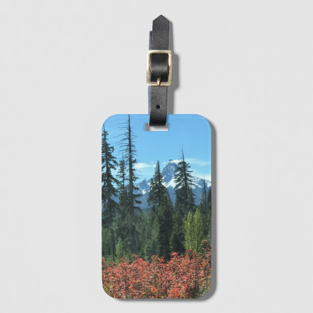 Washington im Herbst, OR Gepäckanhänger (Vorderseite Vertikal)