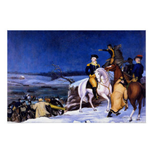 Washington in Delaware, Fine Art, Poster