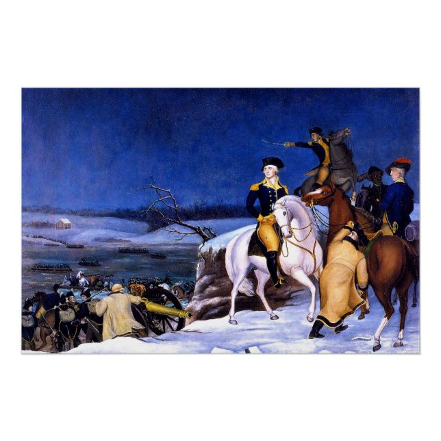 Washington in Delaware, Fine Art, Poster (Vorderseite)