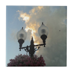 Washington, Iowa Sturm Wolken und Lichter Fliese