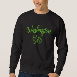 Washington Irish American Heritage Vintag Shamro Sweatshirt