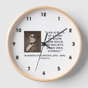 Washington Irving Immer Ratlos, Geschichten zu Gla Uhr