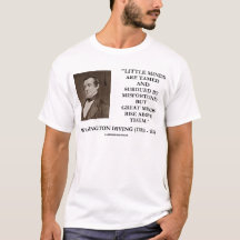 Washington Irving Little Minds Great Minds Zitat