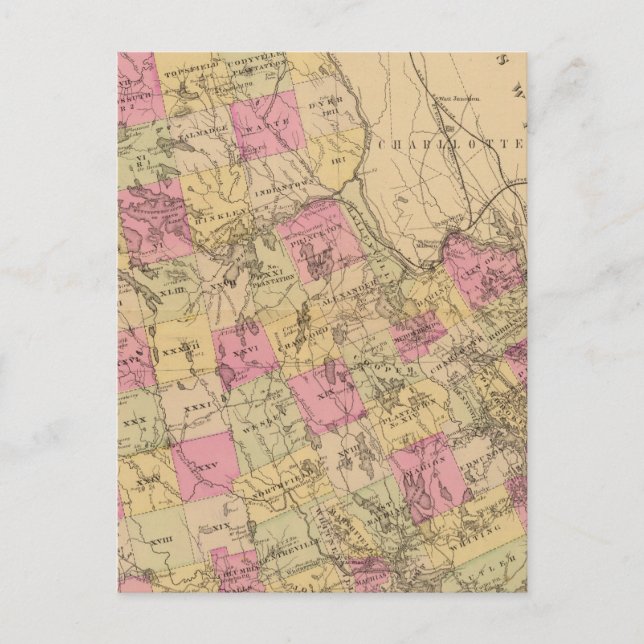 Washington Landkreis, Maine Postkarte (Vorderseite)