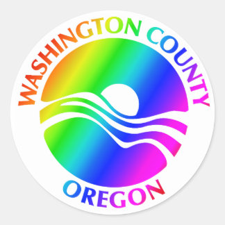 Washington Landkreis Pride Stickers