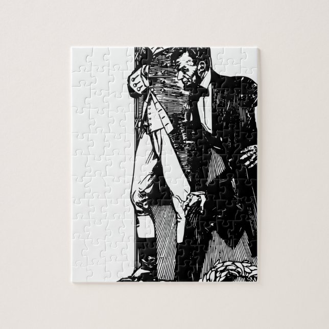 Washington Lincoln Puzzle (Vertikal)