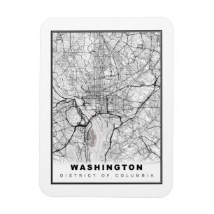 Washington Map Magnet