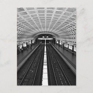 Washington Metro Postkarte