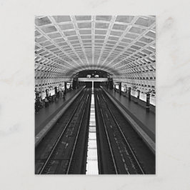 Washington Metro Postkarte