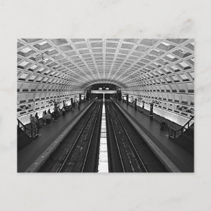 Washington Metro Postkarte