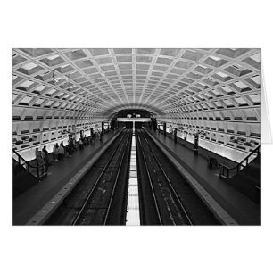 Washington Metropolitan Area Transit in DC-Karte