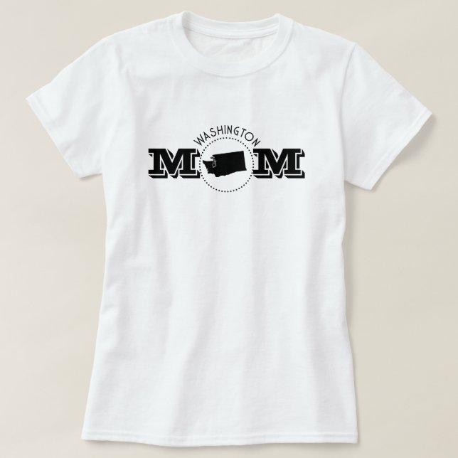 Washington Mom  T-Shirt (Design vorne)
