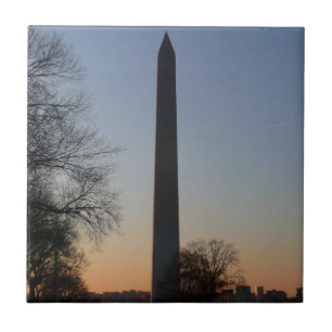 Washington Monument at Sunset Fliese