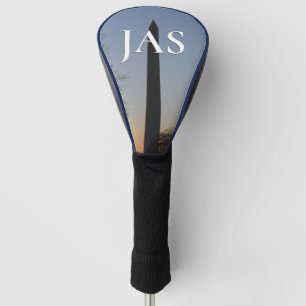 Washington Monument at Sunset Golf Headcover