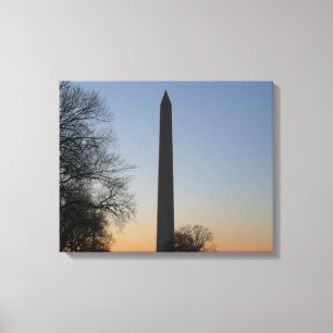 Washington Monument at Sunset Leinwanddruck