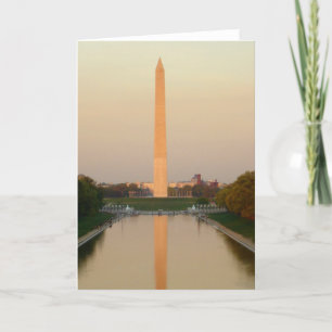 Washington Monument DC Greeting Card Karte