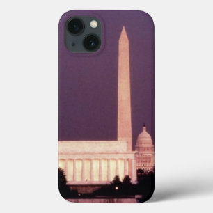 Washington-Monument, die Hauptstadt und Jefferson Case-Mate iPhone Hülle