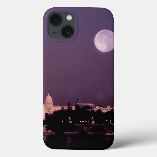 Washington-Monument, die Hauptstadt und Jefferson Case-Mate iPhone Hülle (Rückseite)