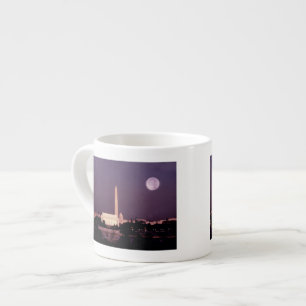 Washington-Monument, die Hauptstadt und Jefferson Espressotasse