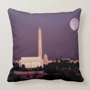 Washington-Monument, die Hauptstadt und Jefferson Kissen