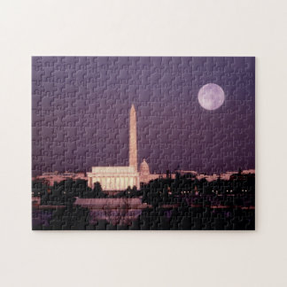 Washington-Monument, die Hauptstadt und Jefferson Puzzle
