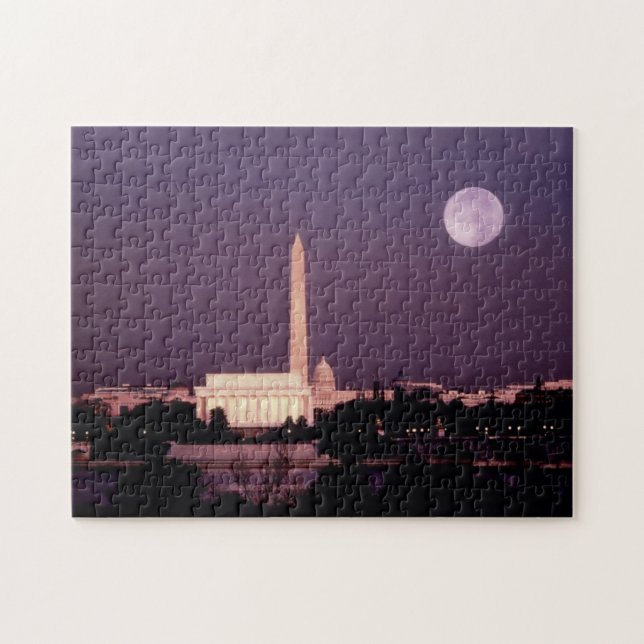 Washington-Monument, die Hauptstadt und Jefferson Puzzle (Horizontal)