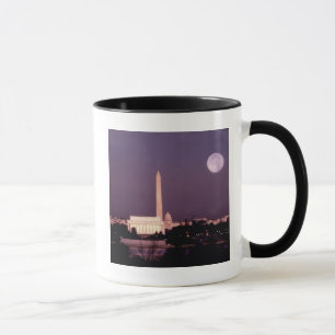 Washington-Monument, die Hauptstadt und Jefferson Tasse
