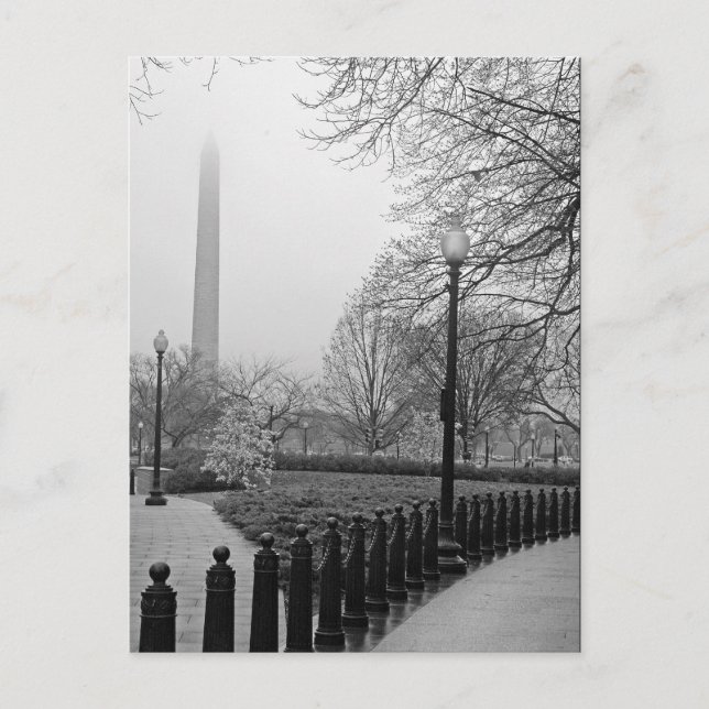 Washington Monument Postcard Postkarte (Vorderseite)