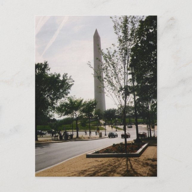 Washington Monument Postcard Postkarte (Vorderseite)