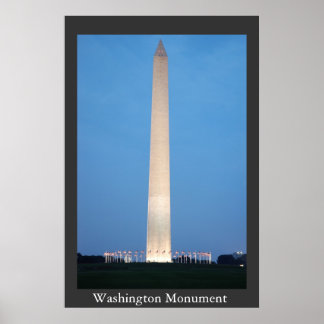 Washington Monument Poster